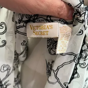 Victoria's Secret Vintage Gold Lace Babydoll Floral‎ Mini Sheer Slip Dress Sz M thumbnail 6
