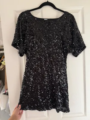 Windsor Black Sequin Dress thumbnail 1