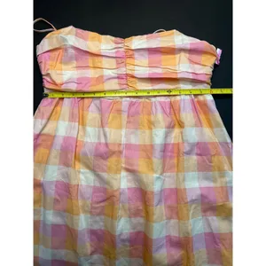 Anthropologie Charlie Holiday Women's Madonna Mini Dress Tonal Hibiscus. Size 8 thumbnail 12
