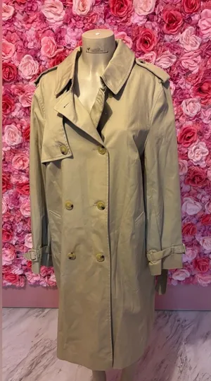 Mango Double-Breasted Beige Knee-length Trench Coat(2XL) thumbnail 1