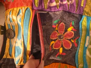 Hobo International NWT Handmade From Nepal Boho Bag! thumbnail 11
