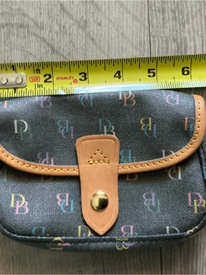 Dooney & Bourke signature coated canvas wristlet wallet 4x6” thumbnail 8