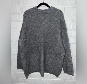 NWT AVA & VIV 2X women’s gray sweater plus size 2X ✨ thumbnail 5