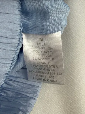 AS Revival Altar’d State Athletic Casual Shorts High Rise Women Sz M Light Blue thumbnail 4