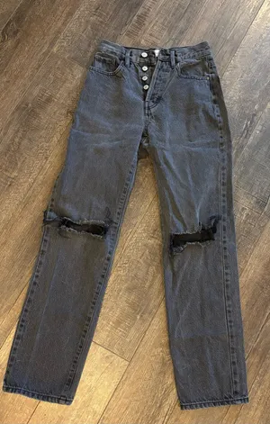 PacSun Black Dad Jeans thumbnail 1