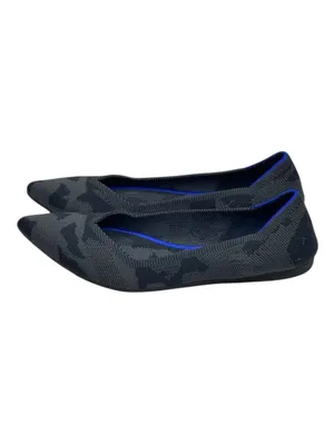 VHTF: Rothy’s ➤ The Point Ballet Ballerina Flat ➤ Grey Camo Print ➤ 8M ➤ Retired thumbnail 6