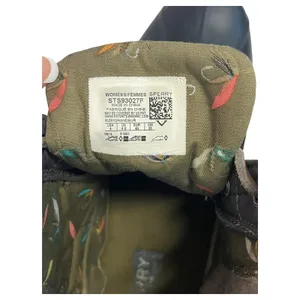 Sperry Saltwater Duck Boots Womens 9 Gray Navy Quilted Rubber Outdoor STS9327F thumbnail 6