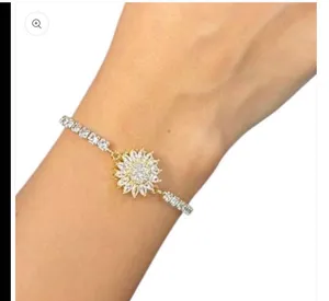 Sunburst Golden Flower Model thumbnail 4