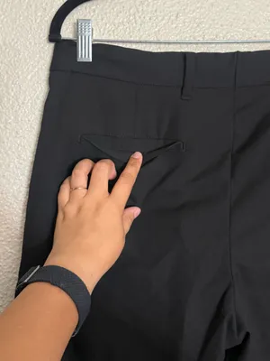 Abercrombie & Fitch Black Slim Ponte trouser Pants size 31 thumbnail 9