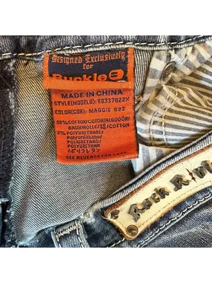 Rock Revival Maggie B21 Bootcut Jeans Women’s 27 Embellished Y2K Medium Wash thumbnail 10