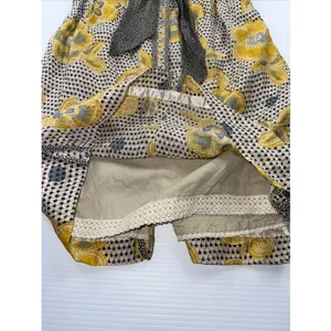 Edme‎ & Esyllte Anthropologie Blooming Goldenrod Dress Size 0 Sleeveless thumbnail 6