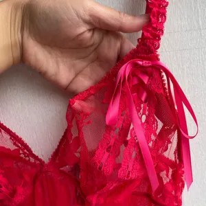 Victoria's Secrets Sexy Little Things Lace Babydoll Lingerie Top Size M A11 thumbnail 4