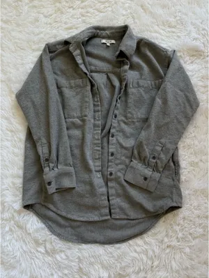 Madewell button up with pockets thumbnail 1