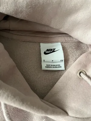 Nike Hoodie Oversized Sweatshirt Light Pink thumbnail 3