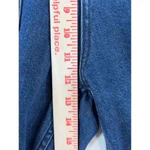 Rails Blue Moon Denim Jumpsuit Wide Leg V-Neck Button Front Blue XXL thumbnail 14