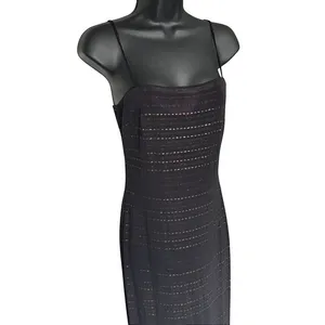 Vintage y2k‎ Alchemy Dress Sz 6 Whimsygoth Grunge Sheer Glitter Maxi thumbnail 2