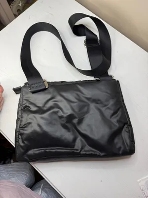 ATHLETA x Caraa Black Puffer Crossbody Bag/Purse thumbnail 9
