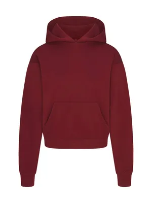 Skims (Gar) Cotton Fleece Classic Pullover Hoodie (8365) | Merlot | Size Medium thumbnail 1