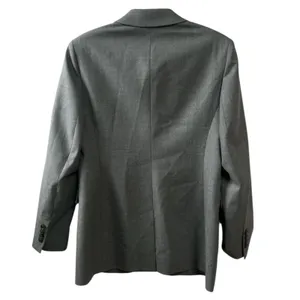Banana Republic Standard Wool Flannel Blazer in Gray Flannel Size 6 Workwear thumbnail 6
