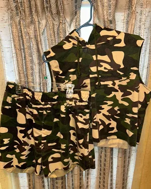 Thrill Camouflage Shorts Set thumbnail 1