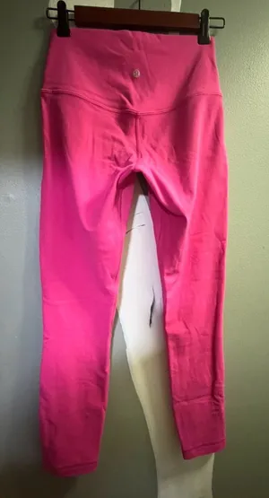 Lululemon Align High Rise Pant 25" Sonic Pink thumbnail 1