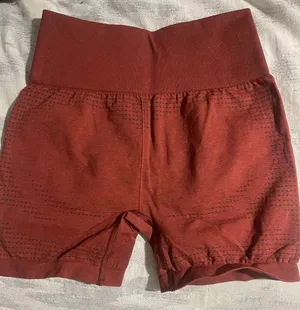 Gymshark Red Vital Seamless Shorts thumbnail 4