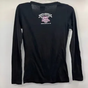 2015? Harley Davidson V-Neck T-Shirt Womens S Used thumbnail 2