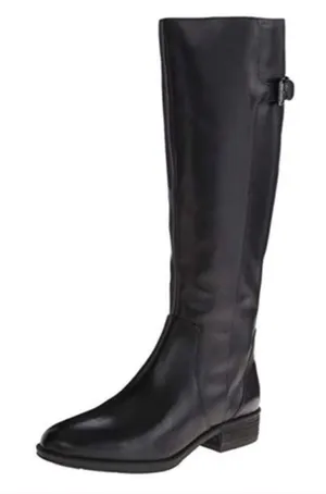 Sam Edelman Patton‎ Leather Riding Boots in Black Size 7 thumbnail 1