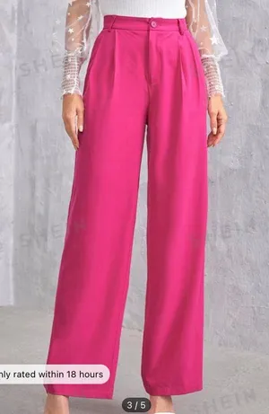 Hot Pink Work pants Size M thumbnail 1