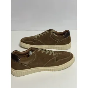 Four Brothers The Nice Oxford Brown Leather Lace-Up Casual Sneakers Men's 8 New thumbnail 5