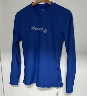 O'Neill Women's Deep Blue Long Sleeve Top thumbnail 1