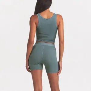 SKIMS Kyanite Cotton Rib Tank and Boxer Matching Set thumbnail 2