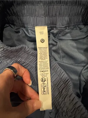 lululemon athletica Periwinkle Shake It Out High-Rise Running Shorts 2.5” thumbnail 3
