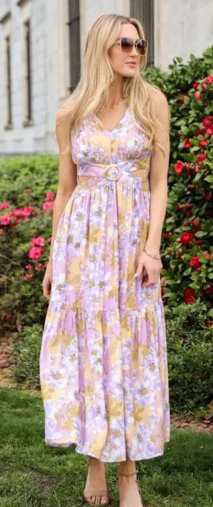 Shop dress up floral dress thumbnail 1