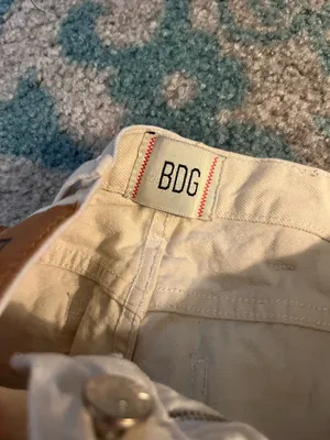 Urban outfitters BDG cream cargo pants thumbnail 3