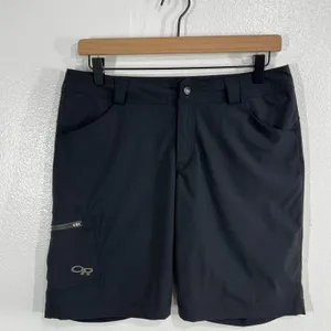 Outdoor Research Equinox Shorts Womens 6 Black Hiking Technical Stretch UPF 50+ thumbnail 3