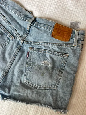 Levi's 501 Denim Shorts thumbnail 6