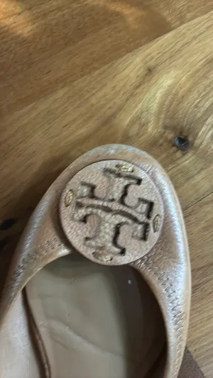 Tory Burch Leather Flats Ballet thumbnail 4