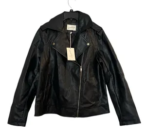 Universal Threads Faux‎ Leather motorcycle Jacket size S thumbnail 1