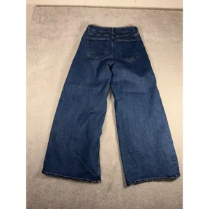 the drop frida jeans medium indigio‎ extra wide leg jeans size 29 thumbnail 5