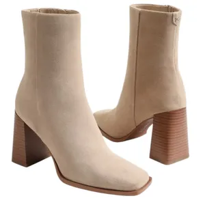 Sam Edelman Tan Suede Ivette Ankle Boots Booties Shoes Size 9.5 thumbnail 2