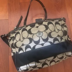 Coach Signature Multifunction Diaper Travel bag thumbnail 12