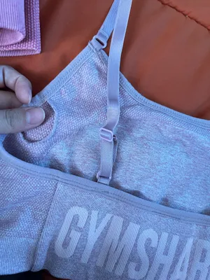 Pink Gymshark Sports Bra thumbnail 5