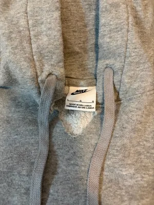 Nike grey hoodie thumbnail 4