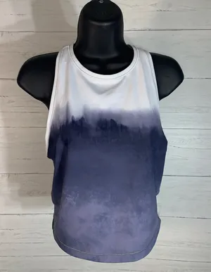 Athleta crop workout tank size medium thumbnail 1