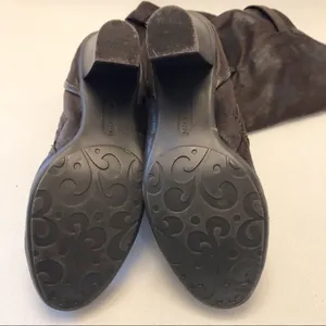 Madison Buckled Vegan Leather Boots Size 7.5 thumbnail 4