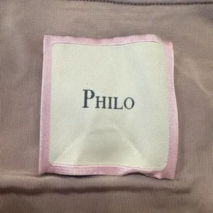 Philo Crushed Velvet Dress Long Sleeve Size XS/S Whimsical Y2K Evening Feminine thumbnail 6