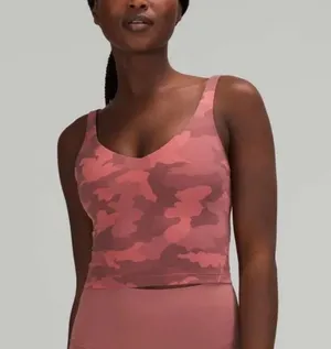 Lululemon Heritage 365 Camo Brier Rose Multi Align Tank thumbnail 1