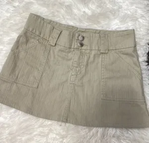 Jodot Khaki Cargo Mini Skirt Y2k Mini‎ Gorpcore Bratz Mallcore thumbnail 1