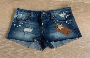 REVICE Denim Denim Shorts Editors Cut Size 26 Moonstone Blue thumbnail 1